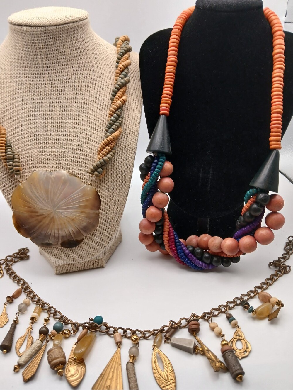 Boho Style Necklase Jewelry Beaded, Albolone